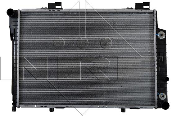 NRF 51282 - Радиатор, охлаждение двигателя autospares.lv