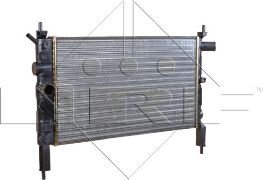 NRF 58930 - Радиатор, охлаждение двигателя autospares.lv