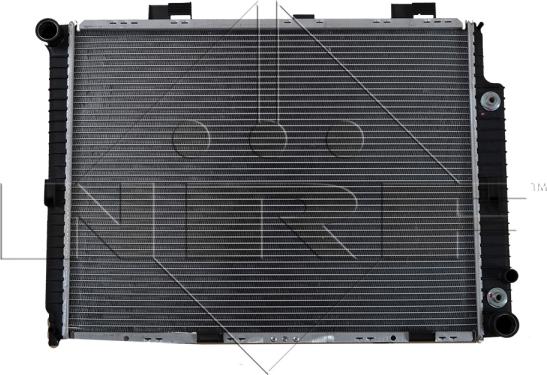 NRF 58100 - Радиатор, охлаждение двигателя autospares.lv
