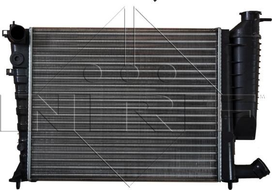 NRF 58184 - Радиатор, охлаждение двигателя autospares.lv