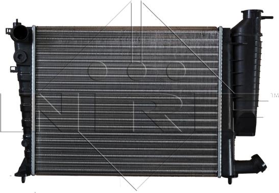 NRF 58823 - Радиатор, охлаждение двигателя autospares.lv