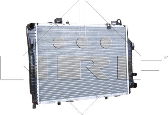 NRF 58350 - Радиатор, охлаждение двигателя autospares.lv