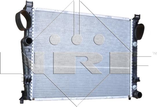 NRF 58366 - Радиатор, охлаждение двигателя autospares.lv