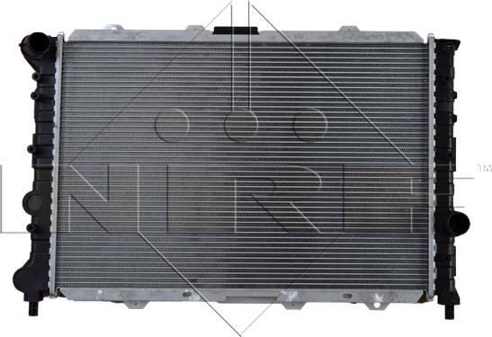 NRF 58202 - Радиатор, охлаждение двигателя autospares.lv