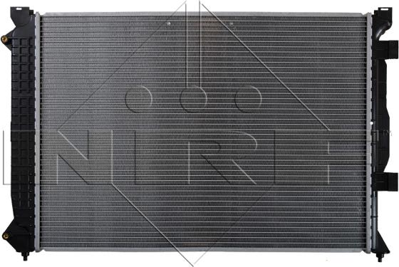 NRF 53444 - Радиатор, охлаждение двигателя autospares.lv