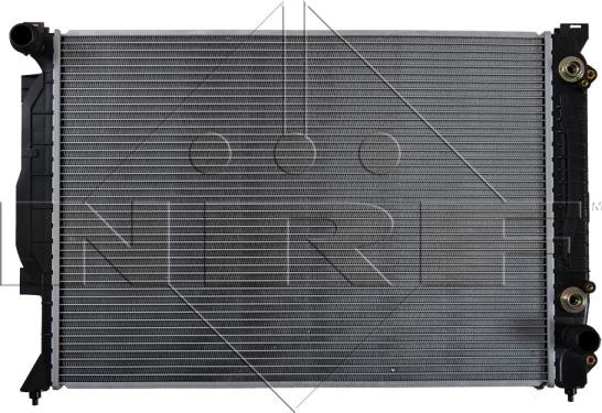 NRF 53444 - Радиатор, охлаждение двигателя autospares.lv