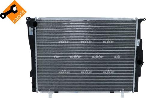 NRF 53473 - Радиатор, охлаждение двигателя autospares.lv