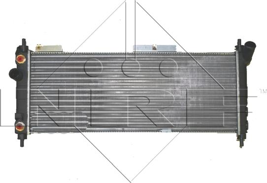 NRF 53631 - Радиатор, охлаждение двигателя autospares.lv