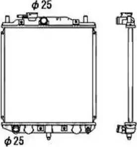 KOYORAD PA071377U06 - Радиатор, охлаждение двигателя autospares.lv