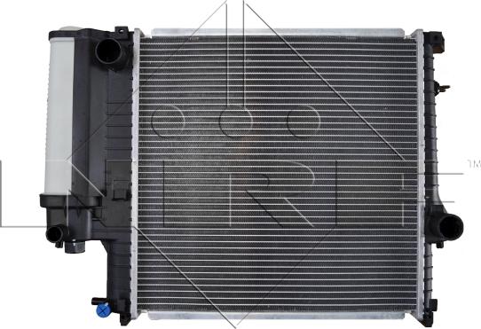 NRF 53849 - Радиатор, охлаждение двигателя autospares.lv