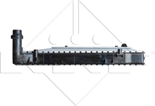 NRF 53814 - Радиатор, охлаждение двигателя autospares.lv