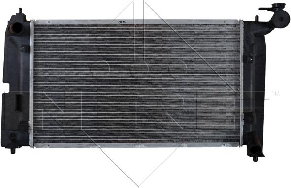 NRF 53373 - Радиатор, охлаждение двигателя autospares.lv