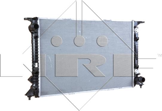 NRF 53719 - Радиатор, охлаждение двигателя autospares.lv
