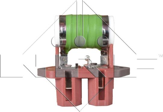 NRF 342005 - Дополнительный резистор, электромотор - вентилятор радиатора autospares.lv