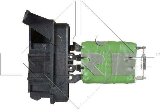 NRF 342022 - Сопротивление, реле, вентилятор салона autospares.lv