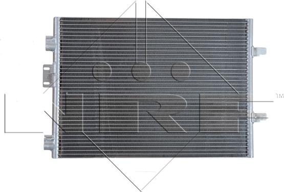 NRF 35544 - Конденсатор кондиционера autospares.lv