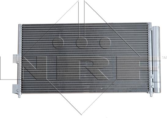 NRF 35500 - Конденсатор кондиционера autospares.lv