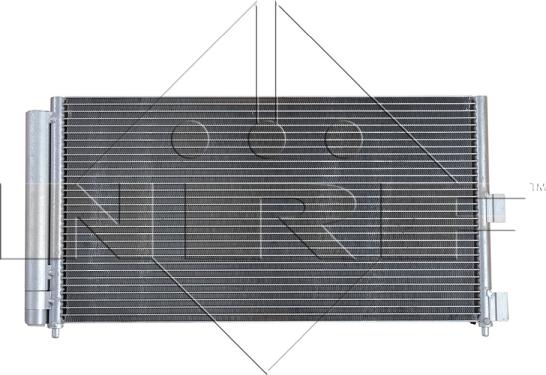 NRF 35500 - Конденсатор кондиционера autospares.lv