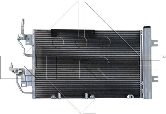 NRF 35633 - Конденсатор кондиционера autospares.lv