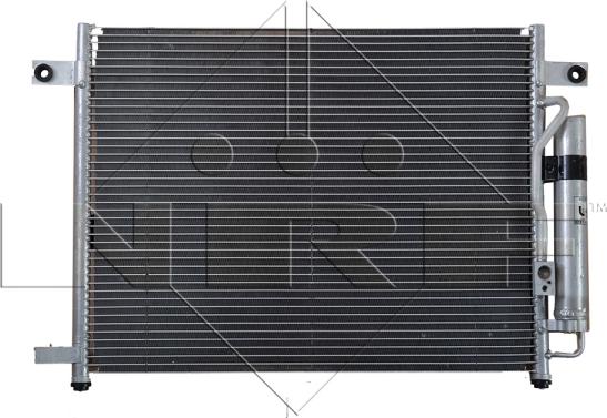 NRF  35767 - Конденсатор кондиционера autospares.lv