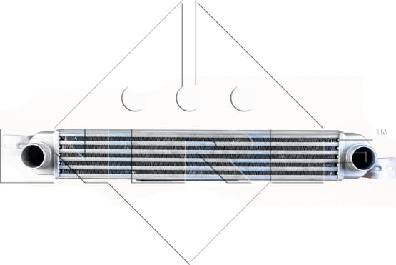 NRF 30512 - Интеркулер, теплообменник турбины autospares.lv