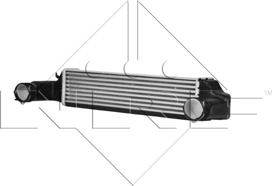NRF 30165A - Интеркулер, теплообменник турбины autospares.lv