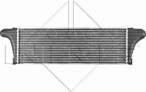 NRF 30117 - Интеркулер, теплообменник турбины autospares.lv