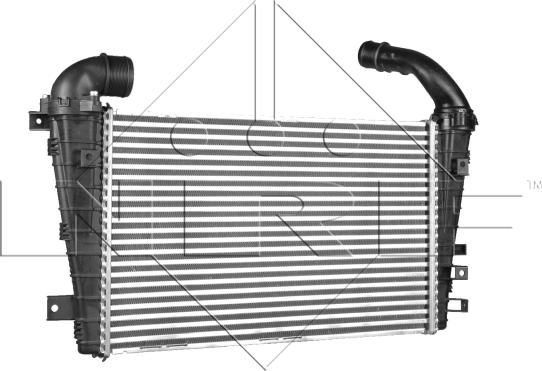 NRF 30302 - Интеркулер, теплообменник турбины autospares.lv