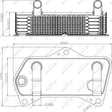 NRF 31188 - Масляный радиатор, автоматическая коробка передач autospares.lv