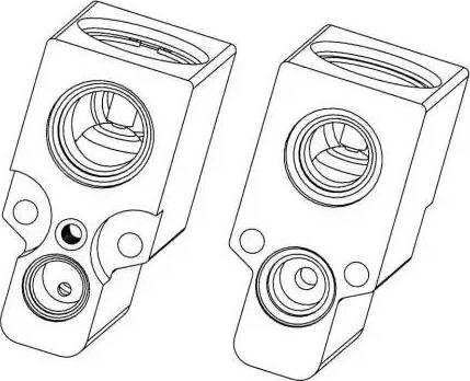 NRF 38366 - Расширительный клапан, кондиционер autospares.lv