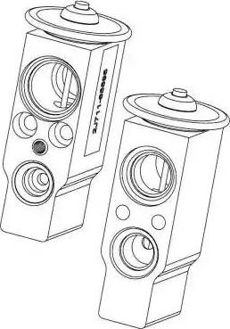 NRF 38375 - Расширительный клапан, кондиционер autospares.lv