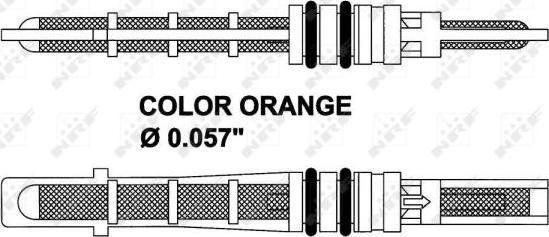 NRF 38209 - Расширительный клапан, кондиционер autospares.lv