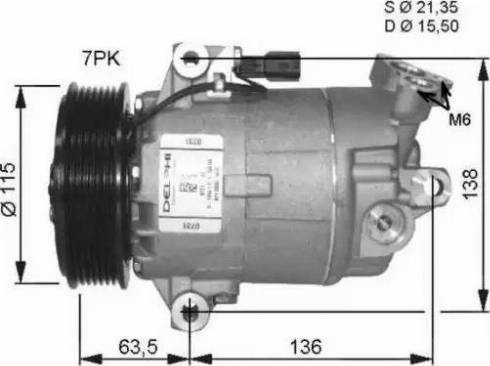 NRF 32472G - Компрессор кондиционера autospares.lv