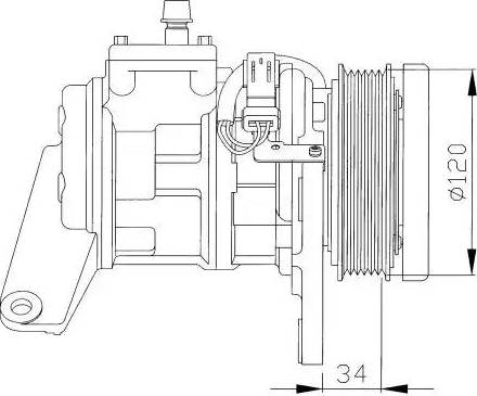NRF 32092G - Компрессор кондиционера autospares.lv