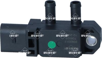 NRF 708025 - Датчик, давление выхлопных газов autospares.lv
