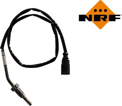 NRF 707025 - Датчик, температура выхлопных газов autospares.lv