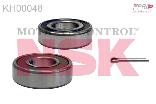 NSK KH00048 - Подшипник ступицы колеса, комплект autospares.lv