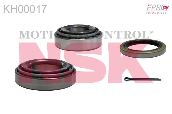 NSK KH00017 - Подшипник ступицы колеса, комплект autospares.lv