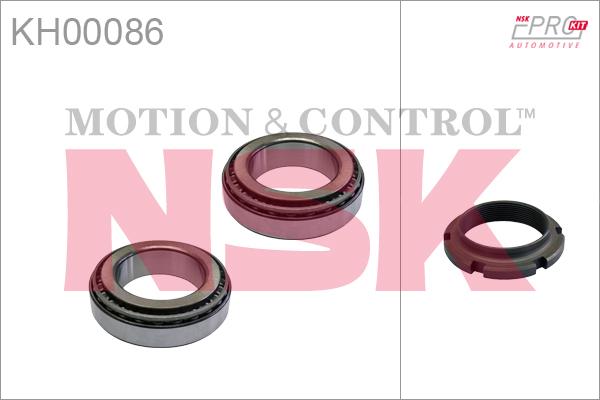 NSK KH00086 - Подшипник ступицы колеса, комплект autospares.lv