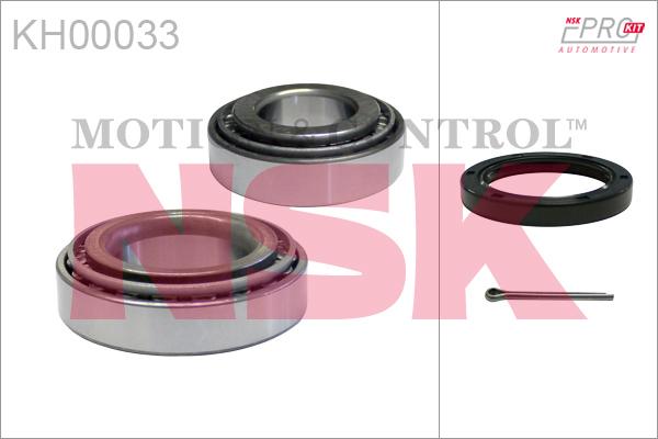 NSK KH00033 - Подшипник ступицы колеса, комплект autospares.lv