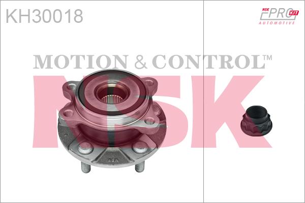 NSK KH30018 - Подшипник ступицы колеса, комплект autospares.lv