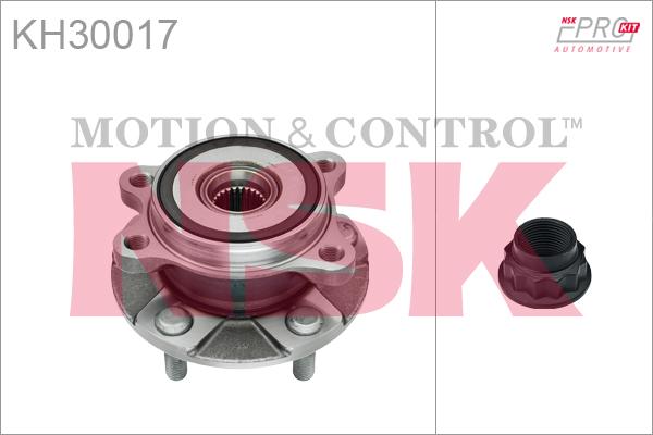 NSK KH30017 - Подшипник ступицы колеса, комплект autospares.lv