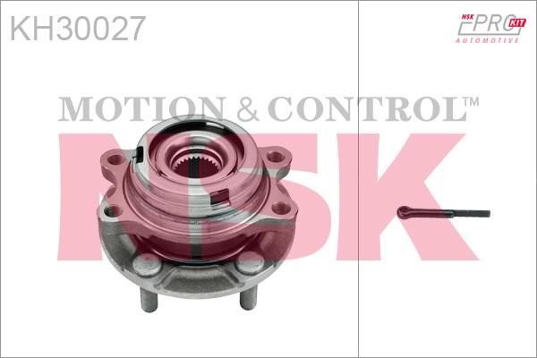 NSK KH30027 - Подшипник ступицы колеса, комплект autospares.lv