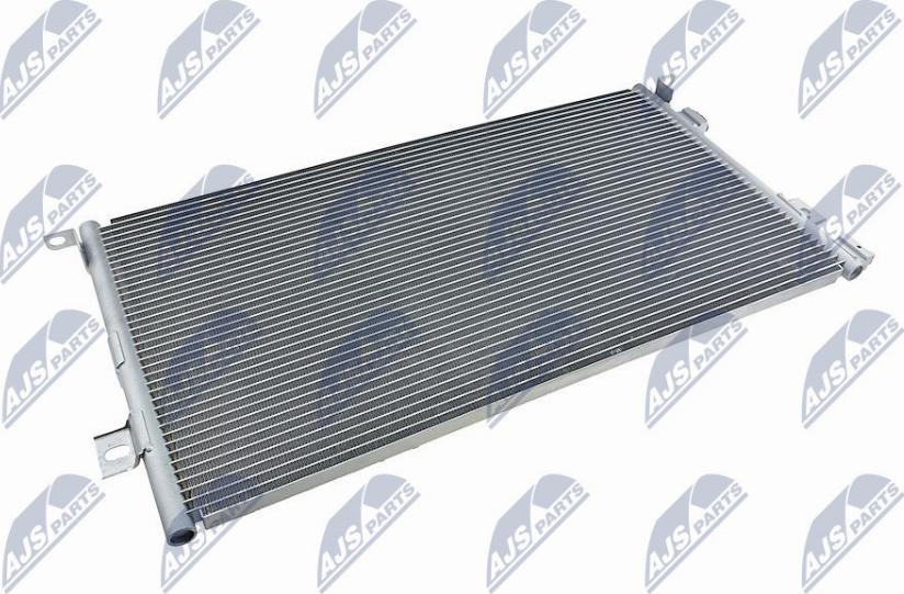 NTY CCS-CH-006 - Конденсатор кондиционера autospares.lv