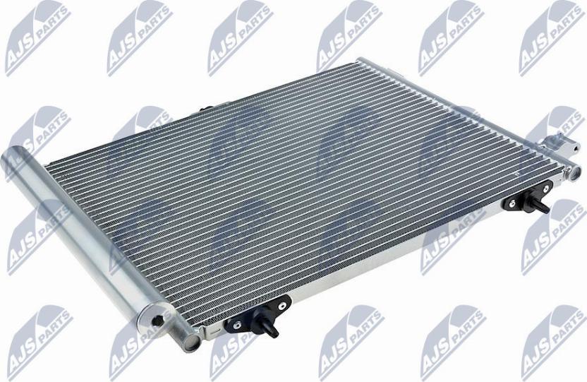 NTY CCS-CT-009 - Конденсатор кондиционера autospares.lv