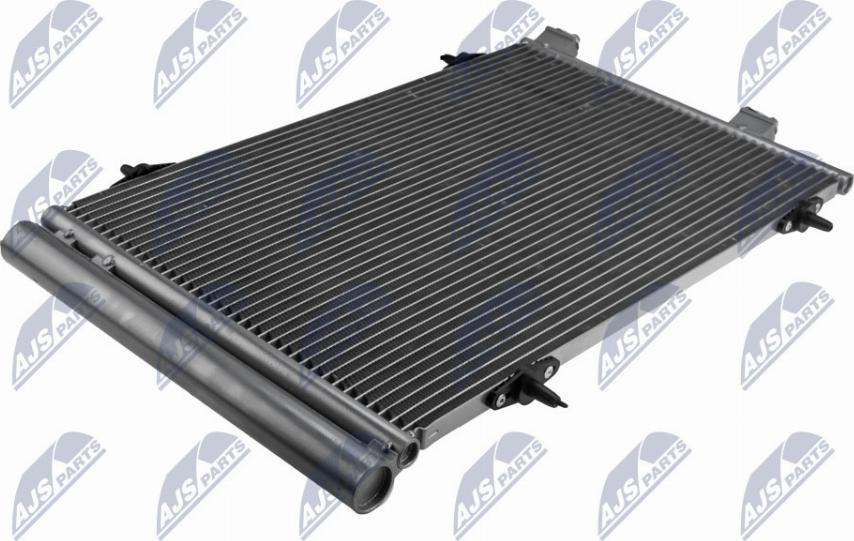 NTY CCS-CT-000 - Конденсатор кондиционера autospares.lv