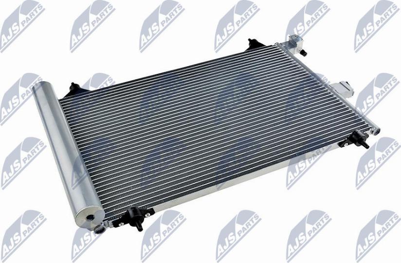 NTY CCS-CT-008 - Конденсатор кондиционера autospares.lv