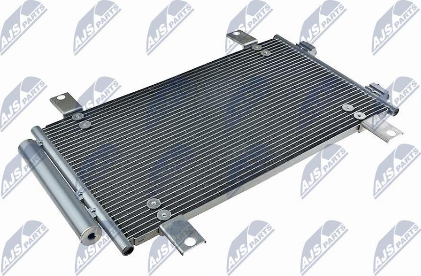 NTY CCS-CT-026 - Конденсатор кондиционера autospares.lv