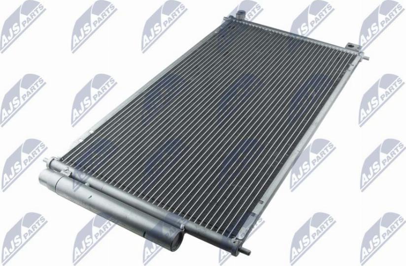 NTY CCS-HD-011 - Конденсатор кондиционера autospares.lv