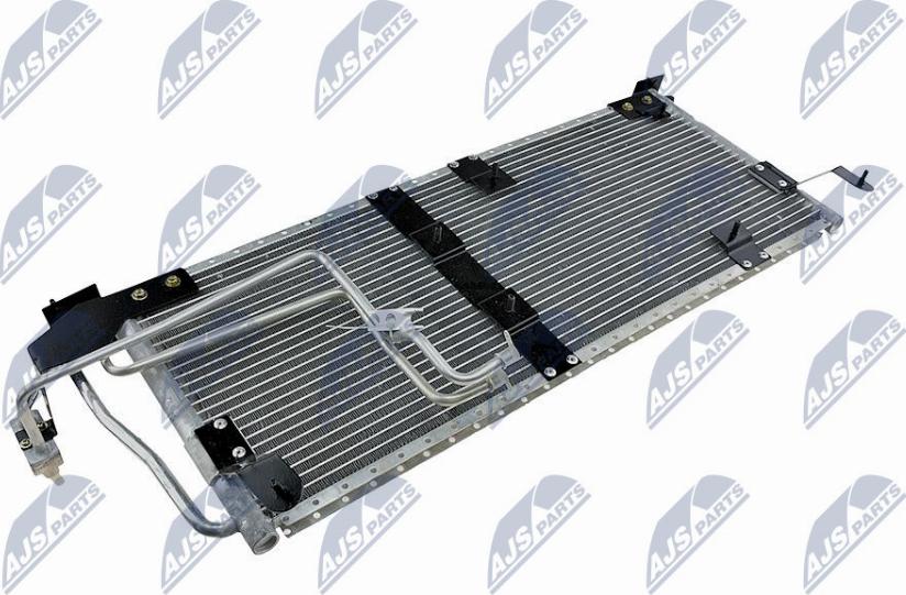 NTY CCS-PL-003 - Конденсатор кондиционера autospares.lv